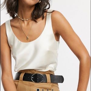 ASOS SATIN TOP